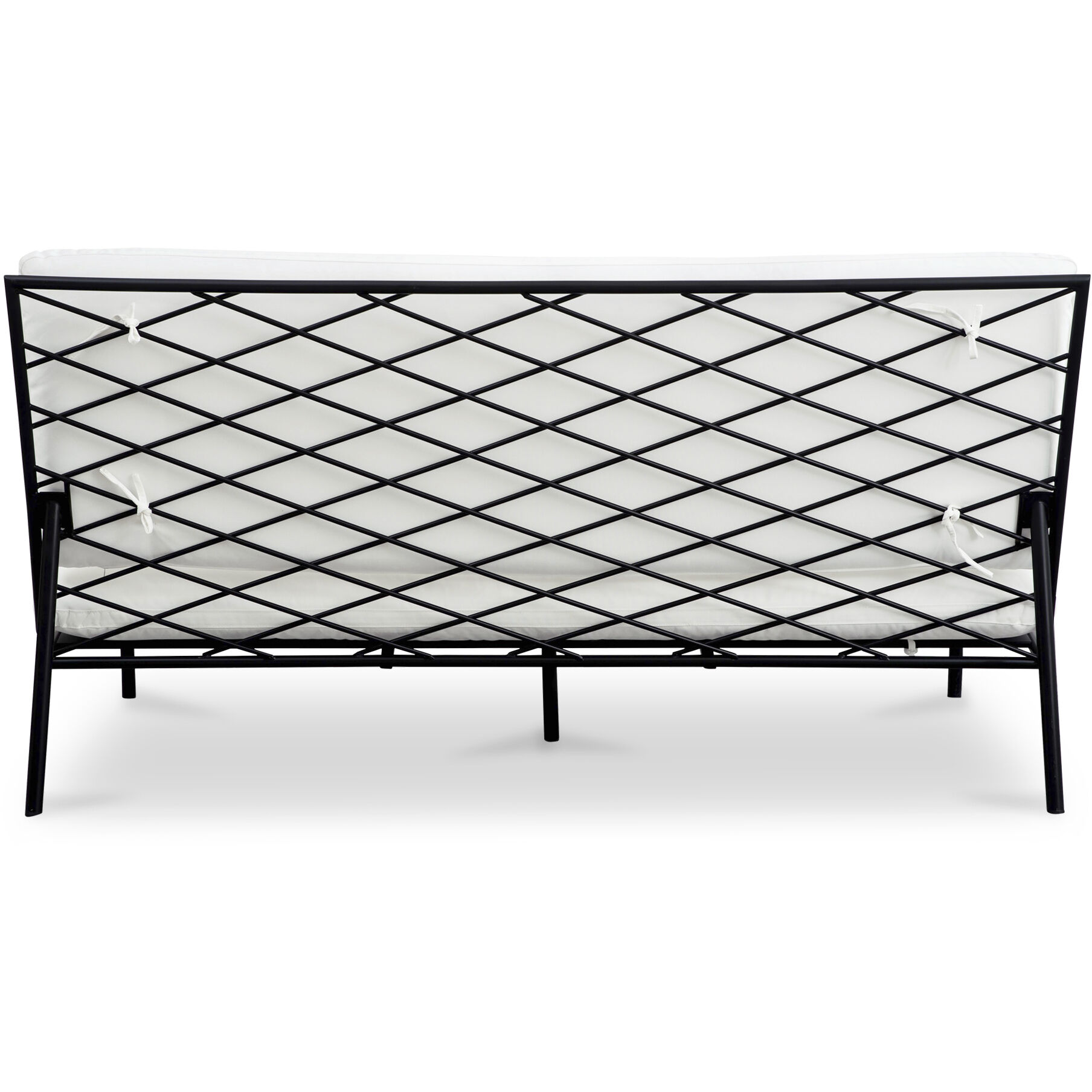 Salma White Outdoor Sofa